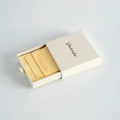 24Sets Personalized Custom Logo Jewelry Gift Box with High Quailty Microfiber Velvet Envelope Bag Rings Earrings Organizer Pouch