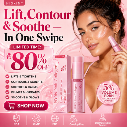 🇨🇦2𝐇𝐈𝐒𝐊𝐈𝐍® 𝐏𝐃𝐑𝐍 𝐏𝐢𝐧𝐤 𝐂𝐨𝐥𝐥𝐚𝐠𝐞𝐧 𝐒𝐭𝐞𝐦𝐋𝐢𝐟𝐭 𝐏𝐥𝐮𝐦𝐩𝐢𝐧𝐠 𝐌𝐮𝐥𝐭𝐢 𝐁𝐚𝐥𝐦 𝐟𝐨𝐫 𝐔𝐧𝐝𝐞𝐫-𝐄𝐲𝐞𝐬, 𝐍𝐞𝐜𝐤, 𝐅𝐨𝐫𝐞𝐡𝐞𝐚𝐝, 𝐒𝐦𝐢𝐥𝐞 𝐋𝐢𝐧𝐞𝐬,𝐅𝐢𝐫𝐦𝐢𝐧𝐠, 𝐋𝐢𝐟𝐭𝐢𝐧𝐠, 𝐅𝐮𝐥𝐥𝐞𝐫-𝐋𝐨𝐨𝐤𝐢𝐧𝐠 𝐂𝐮𝐫𝐯𝐞𝐬 & 𝐒𝐤𝐢𝐧 𝐂𝐨𝐦𝐟𝐨𝐫𝐭
