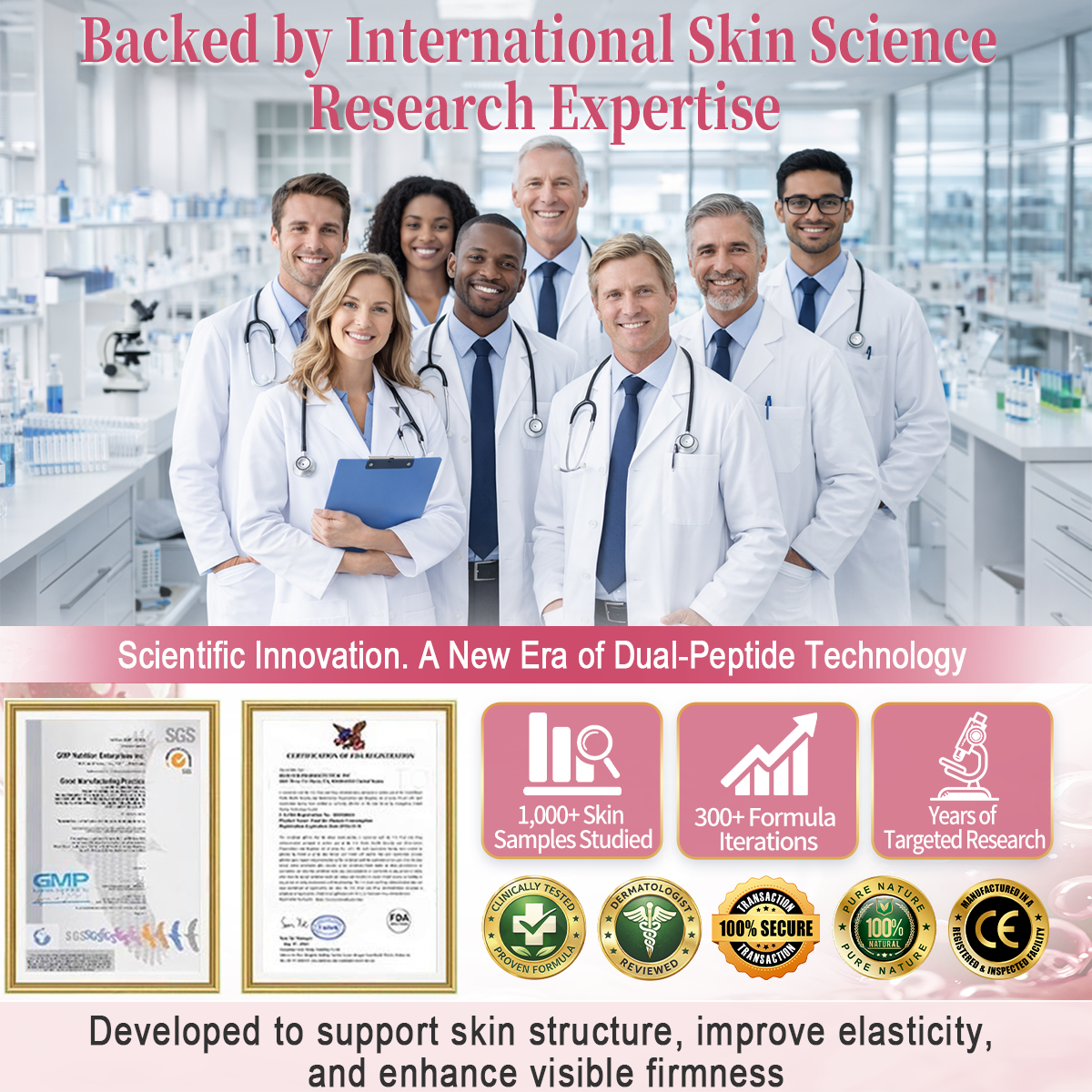 🇨🇦2𝐇𝐈𝐒𝐊𝐈𝐍® 𝐏𝐃𝐑𝐍 𝐏𝐢𝐧𝐤 𝐂𝐨𝐥𝐥𝐚𝐠𝐞𝐧 𝐒𝐭𝐞𝐦𝐋𝐢𝐟𝐭 𝐏𝐥𝐮𝐦𝐩𝐢𝐧𝐠 𝐌𝐮𝐥𝐭𝐢 𝐁𝐚𝐥𝐦 𝐟𝐨𝐫 𝐔𝐧𝐝𝐞𝐫-𝐄𝐲𝐞𝐬, 𝐍𝐞𝐜𝐤, 𝐅𝐨𝐫𝐞𝐡𝐞𝐚𝐝, 𝐒𝐦𝐢𝐥𝐞 𝐋𝐢𝐧𝐞𝐬,𝐅𝐢𝐫𝐦𝐢𝐧𝐠, 𝐋𝐢𝐟𝐭𝐢𝐧𝐠, 𝐅𝐮𝐥𝐥𝐞𝐫-𝐋𝐨𝐨𝐤𝐢𝐧𝐠 𝐂𝐮𝐫𝐯𝐞𝐬 & 𝐒𝐤𝐢𝐧 𝐂𝐨𝐦𝐟𝐨𝐫𝐭
