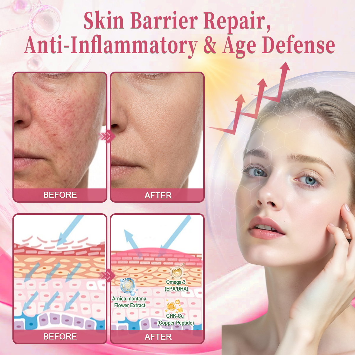 🇨🇦2𝐇𝐈𝐒𝐊𝐈𝐍® 𝐏𝐃𝐑𝐍 𝐏𝐢𝐧𝐤 𝐂𝐨𝐥𝐥𝐚𝐠𝐞𝐧 𝐒𝐭𝐞𝐦𝐋𝐢𝐟𝐭 𝐏𝐥𝐮𝐦𝐩𝐢𝐧𝐠 𝐌𝐮𝐥𝐭𝐢 𝐁𝐚𝐥𝐦 𝐟𝐨𝐫 𝐔𝐧𝐝𝐞𝐫-𝐄𝐲𝐞𝐬, 𝐍𝐞𝐜𝐤, 𝐅𝐨𝐫𝐞𝐡𝐞𝐚𝐝, 𝐒𝐦𝐢𝐥𝐞 𝐋𝐢𝐧𝐞𝐬,𝐅𝐢𝐫𝐦𝐢𝐧𝐠, 𝐋𝐢𝐟𝐭𝐢𝐧𝐠, 𝐅𝐮𝐥𝐥𝐞𝐫-𝐋𝐨𝐨𝐤𝐢𝐧𝐠 𝐂𝐮𝐫𝐯𝐞𝐬 & 𝐒𝐤𝐢𝐧 𝐂𝐨𝐦𝐟𝐨𝐫𝐭