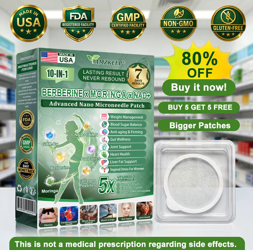 𝑶𝒇𝒇𝒊𝒄𝒊𝒂𝒍 𝑺𝒕𝒐𝒓𝒆 |🍀𝐀𝐌𝐙𝐊𝐄𝐄𝐏® 𝑴𝒆𝒕𝒂𝒃𝒐𝒍𝒊𝒄 𝑵𝒂𝒏𝒐 𝑴𝒊𝒄𝒓𝒐𝒏𝒆𝒆𝒅𝒍𝒆 𝑷𝒂𝒕𝒄𝒉🇨🇦(𝐉𝐮𝐬𝐭 𝐨𝐧𝐜𝐞 𝐚 𝐝𝐚𝐲, 𝐯𝐢𝐬𝐢𝐛𝐥𝐞 𝐜𝐡𝐚𝐧𝐠𝐞𝐬 𝐢𝐧 𝟕 𝐝𝐚𝐲𝐬）𝘽𝙚𝙧𝙗𝙚𝙧𝙞𝙣𝙚 + 𝙈𝙤𝙧𝙞𝙣𝙜𝙖 𝙁𝙤𝙧𝙢𝙪𝙡𝙖 ✅ 𝐅𝐨𝐫 𝐨𝐛𝐞𝐬𝐢𝐭𝐲, 𝗟𝗼𝗼𝘀𝗲 𝘀𝗸𝗶𝗻,𝐝𝐢𝐚𝐛𝐞𝐭𝐞𝐬, 𝐬𝐥𝐞𝐞𝐩 𝐚𝐩𝐧𝐞𝐚, 𝐣𝐨𝐢𝐧𝐭 𝐢𝐬𝐬𝐮𝐞𝐬, 𝐚𝐧𝐝 𝐦𝐨𝐫𝐞💯💯