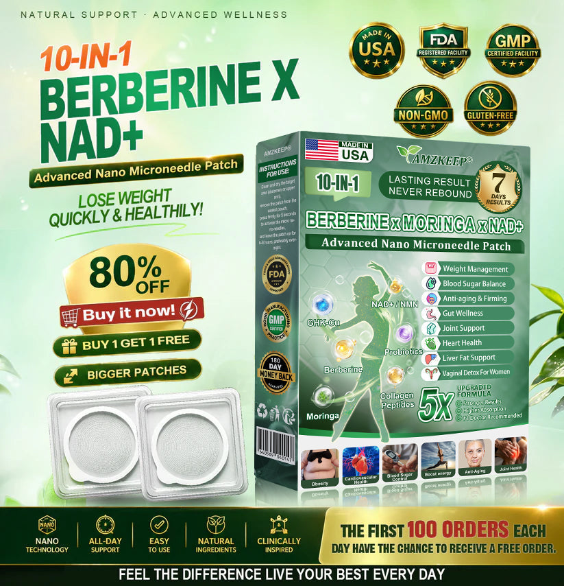 𝑶𝒇𝒇𝒊𝒄𝒊𝒂𝒍 𝑺𝒕𝒐𝒓𝒆 |🍀𝐀𝐌𝐙𝐊𝐄𝐄𝐏® 𝑴𝒆𝒕𝒂𝒃𝒐𝒍𝒊𝒄 𝑵𝒂𝒏𝒐 𝑴𝒊𝒄𝒓𝒐𝒏𝒆𝒆𝒅𝒍𝒆 𝑷𝒂𝒕𝒄𝒉🇨🇦(𝐉𝐮𝐬𝐭 𝐨𝐧𝐜𝐞 𝐚 𝐝𝐚𝐲, 𝐯𝐢𝐬𝐢𝐛𝐥𝐞 𝐜𝐡𝐚𝐧𝐠𝐞𝐬 𝐢𝐧 𝟕 𝐝𝐚𝐲𝐬）𝘽𝙚𝙧𝙗𝙚𝙧𝙞𝙣𝙚 + 𝙈𝙤𝙧𝙞𝙣𝙜𝙖 𝙁𝙤𝙧𝙢𝙪𝙡𝙖 ✅ 𝐅𝐨𝐫 𝐨𝐛𝐞𝐬𝐢𝐭𝐲, 𝗟𝗼𝗼𝘀𝗲 𝘀𝗸𝗶𝗻,𝐝𝐢𝐚𝐛𝐞𝐭𝐞𝐬, 𝐬𝐥𝐞𝐞𝐩 𝐚𝐩𝐧𝐞𝐚, 𝐣𝐨𝐢𝐧𝐭 𝐢𝐬𝐬𝐮𝐞𝐬, 𝐚𝐧𝐝 𝐦𝐨𝐫𝐞💯💯